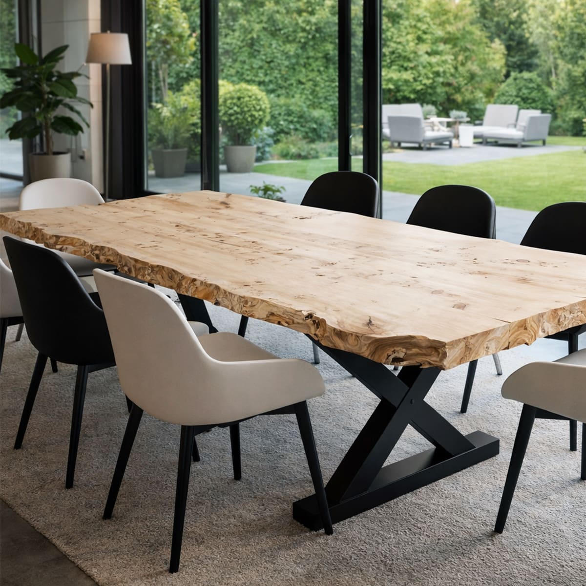 Sfeerbeeld maatwerk tafel - Grotetafel.nl